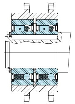 CSK 30 PP Sprag Clutch One Way Bearing CSK30PP Wheel Hub Bearing voor Mitsubishi Lancer 1